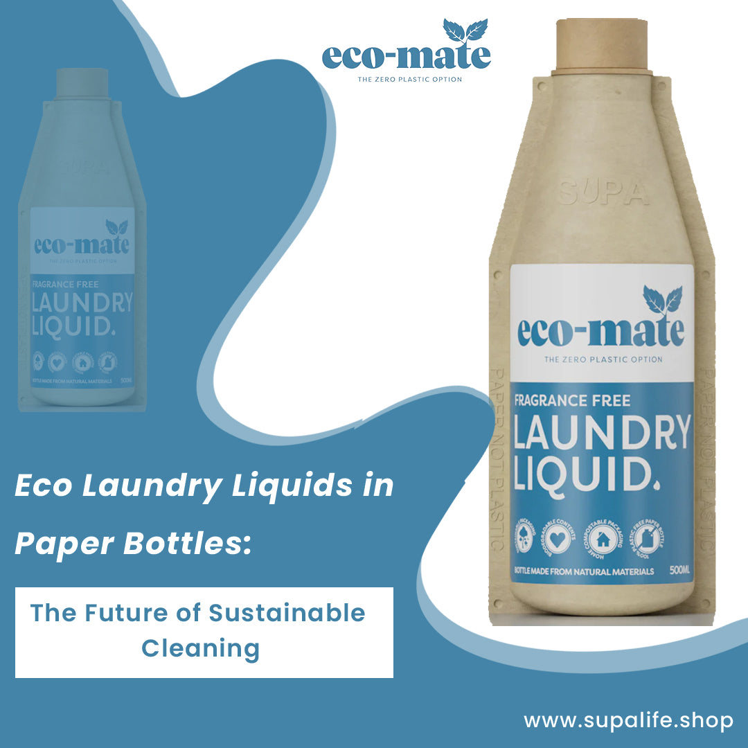 Eco Laundry Liquids in Paper Bottles: The Future of Sustainable Cleaning